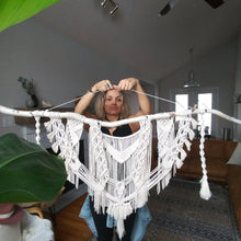Load image into Gallery viewer, Trend Setter Macrame Wall Hanging