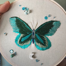 Load image into Gallery viewer, MOONLIGHT BUTTERFLY EMBROIDERY 6&quot;