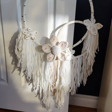 Load image into Gallery viewer, Flowers Need Time To Bloom Macrame Mobile