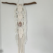 Load image into Gallery viewer, LET&#39;S SHELLABRATE MACRAME WALL HANGING