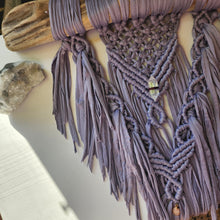 Load image into Gallery viewer, LAVENDER LULLABY MACRAME WALL HANGING