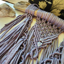 Load image into Gallery viewer, LAVENDER LULLABY MACRAME WALL HANGING