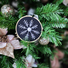 Load image into Gallery viewer, SNOWFLAKE EMBROIDERY 4&quot;