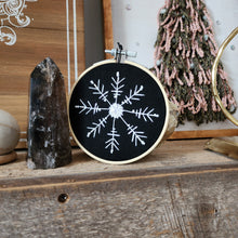 Load image into Gallery viewer, SNOWFLAKE EMBROIDERY 4&quot;