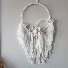 Load image into Gallery viewer, Flowers Need Time To Bloom Macrame Mobile