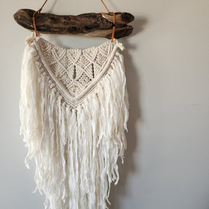 With Love Chunky Driftwood Wall Hanging