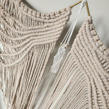 Load image into Gallery viewer, Macrame Angel Wings Wall Hanging
