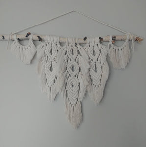 Feather Macrame Wall Hanging