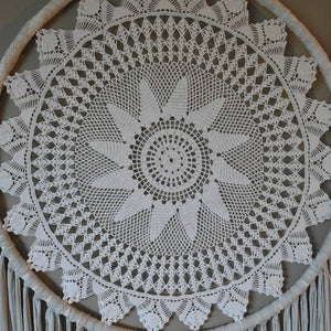 Oversized Crochet Lace Jumbo