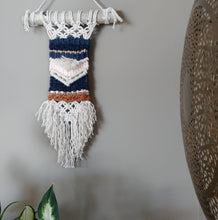 Load image into Gallery viewer, Emjay&#39;s Rustic Navy Mini Weaving
