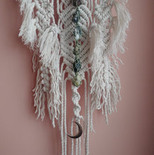 Load image into Gallery viewer, Custom Tumble Stone Macrame Wall Hanging