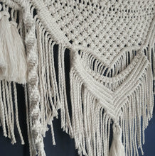 Load image into Gallery viewer, TASSELS ON TASSELS MACRAME WALL HANGING