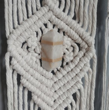 Load image into Gallery viewer, Shed Antler Natural Macrame Wall Hanging
