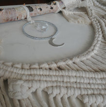 Load image into Gallery viewer, Shoot For The Moon Macrame Wall Hanging