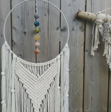 Load image into Gallery viewer, Chakra Sphere Macrame Mobile